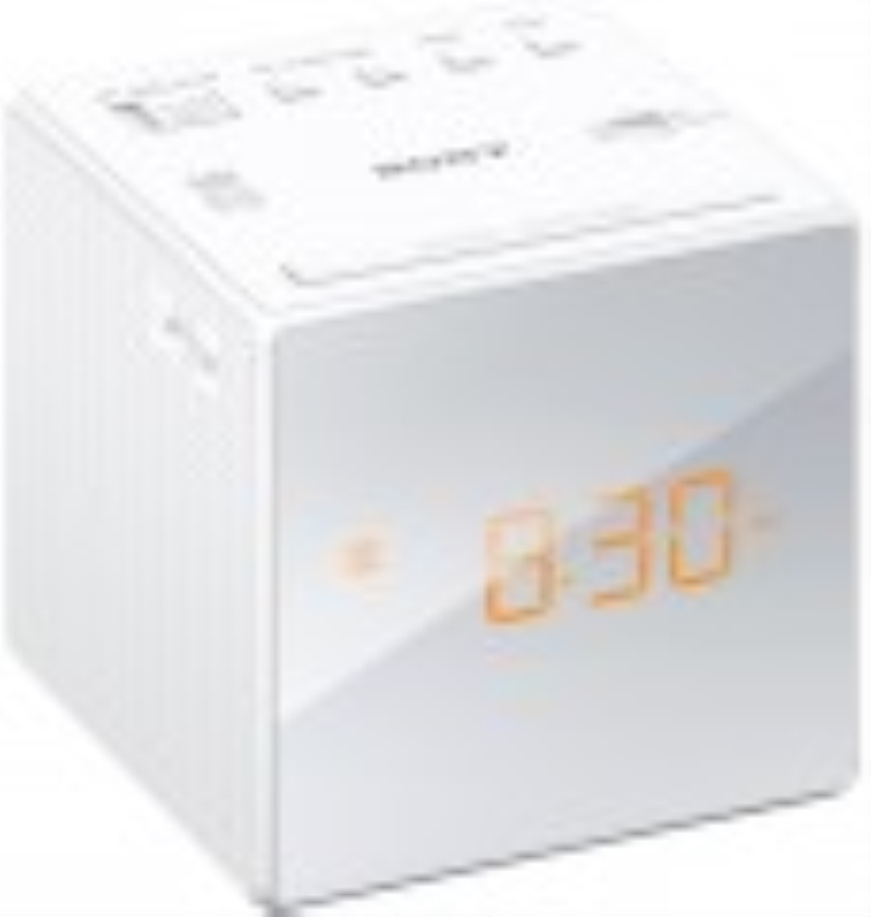 SONY Radio sveglia Sony 108 mHz 240 ore bianco
